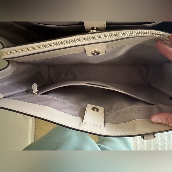 Kate Spade Cream Floral Tote - Picture 12 of 14